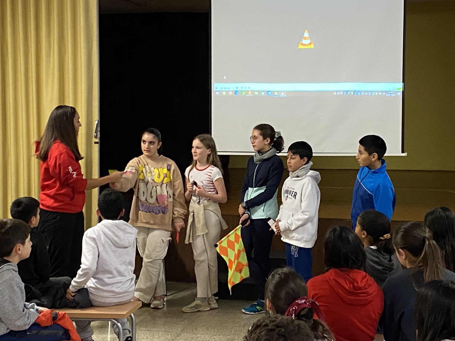 El deporte femenino con Andrea López Méndez en 6º Primaria